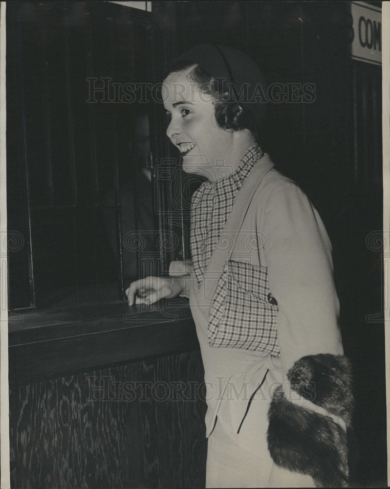 1934 Mrs. John Jenness Newcomb-Historic Images