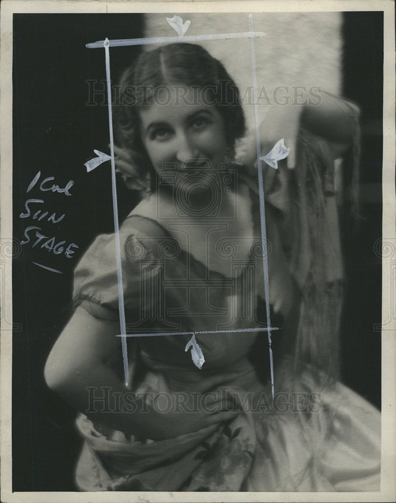 1931 Violet Vincent Actress Singer Diseuse-Historic Images