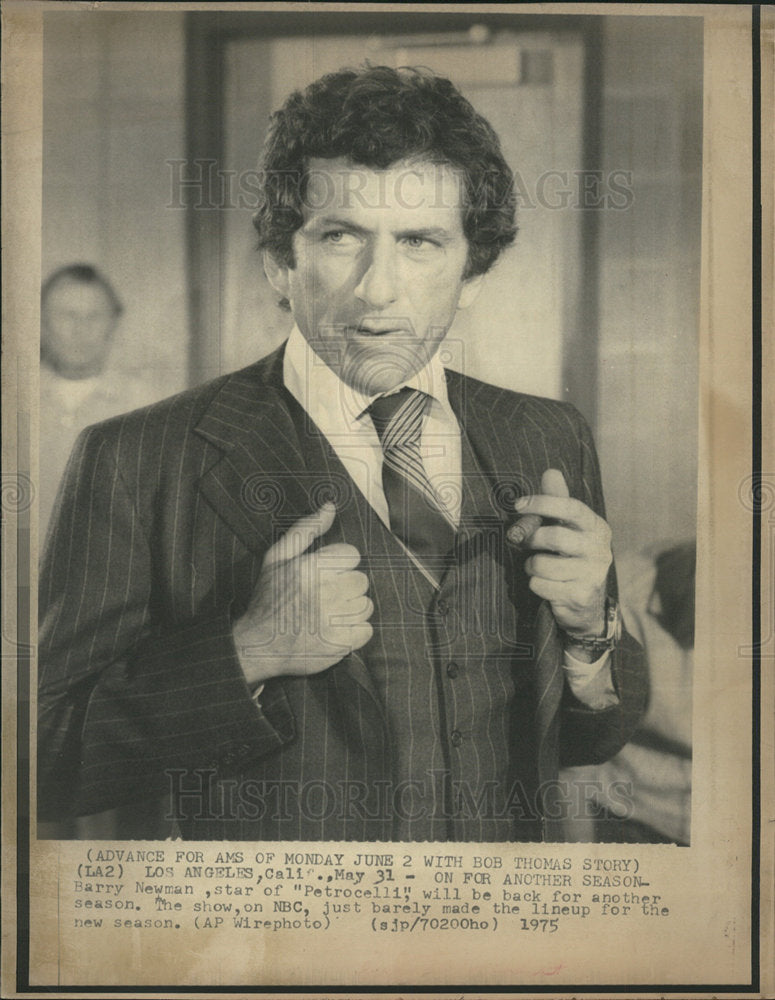 1975 Petrocelli Barry Newman NBC Drama-Historic Images