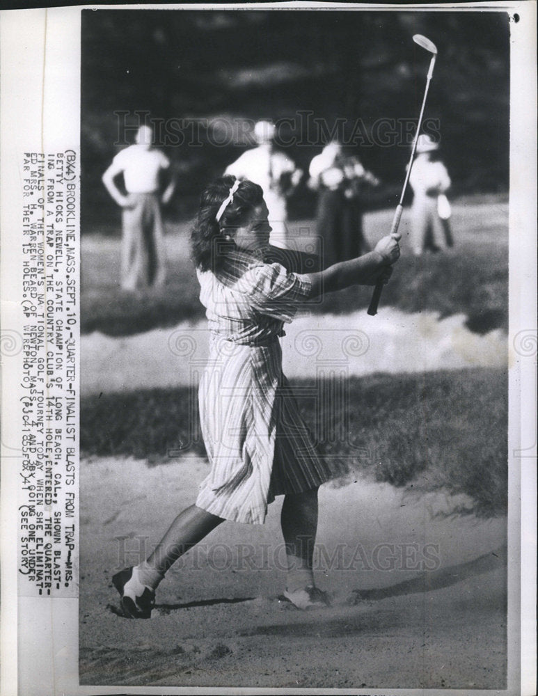 1941 Betty Hicks Newell Golfer-Historic Images