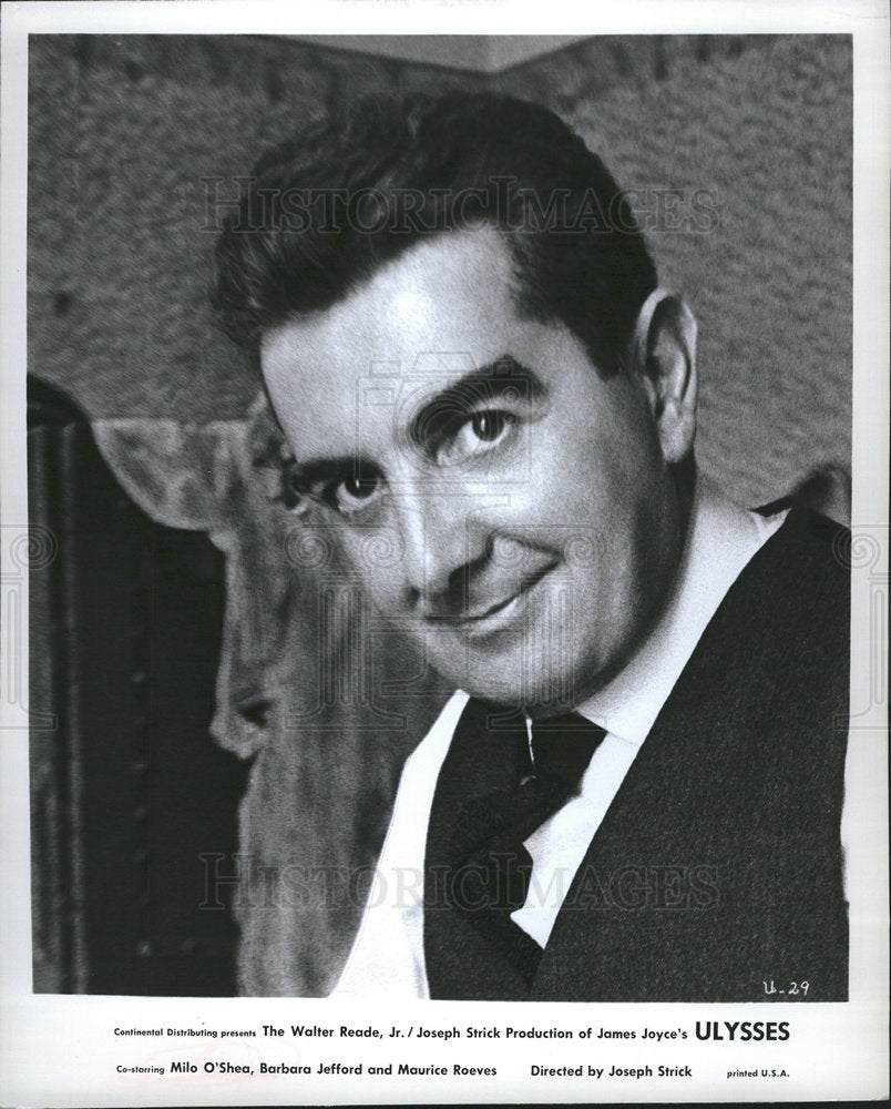 1967 Milo O&#39;Shea Irish character actor-Historic Images