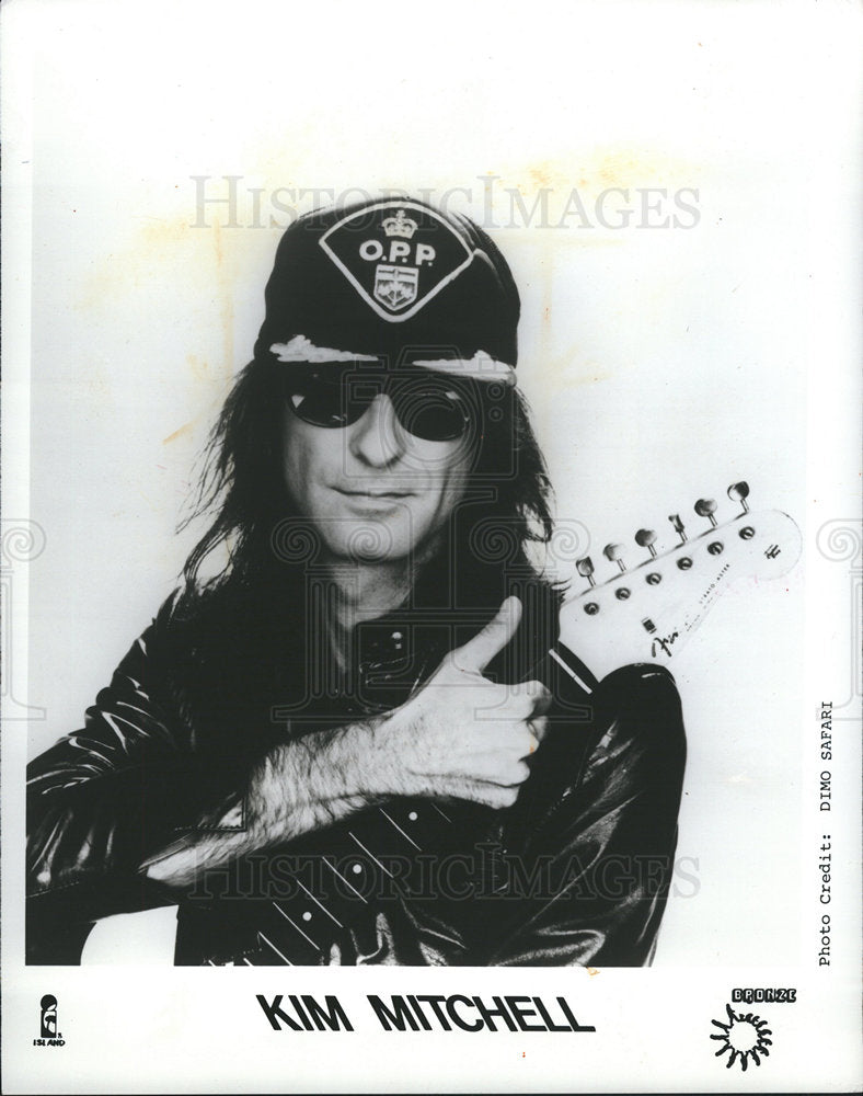 1985 Kim Mitchell Canadian guitarist-Historic Images