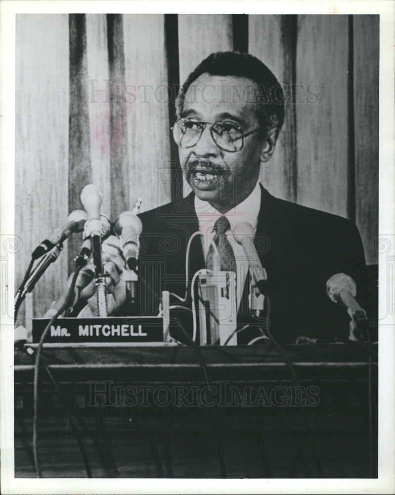 1984 Parren Mitchell NAACP Speaker-Historic Images