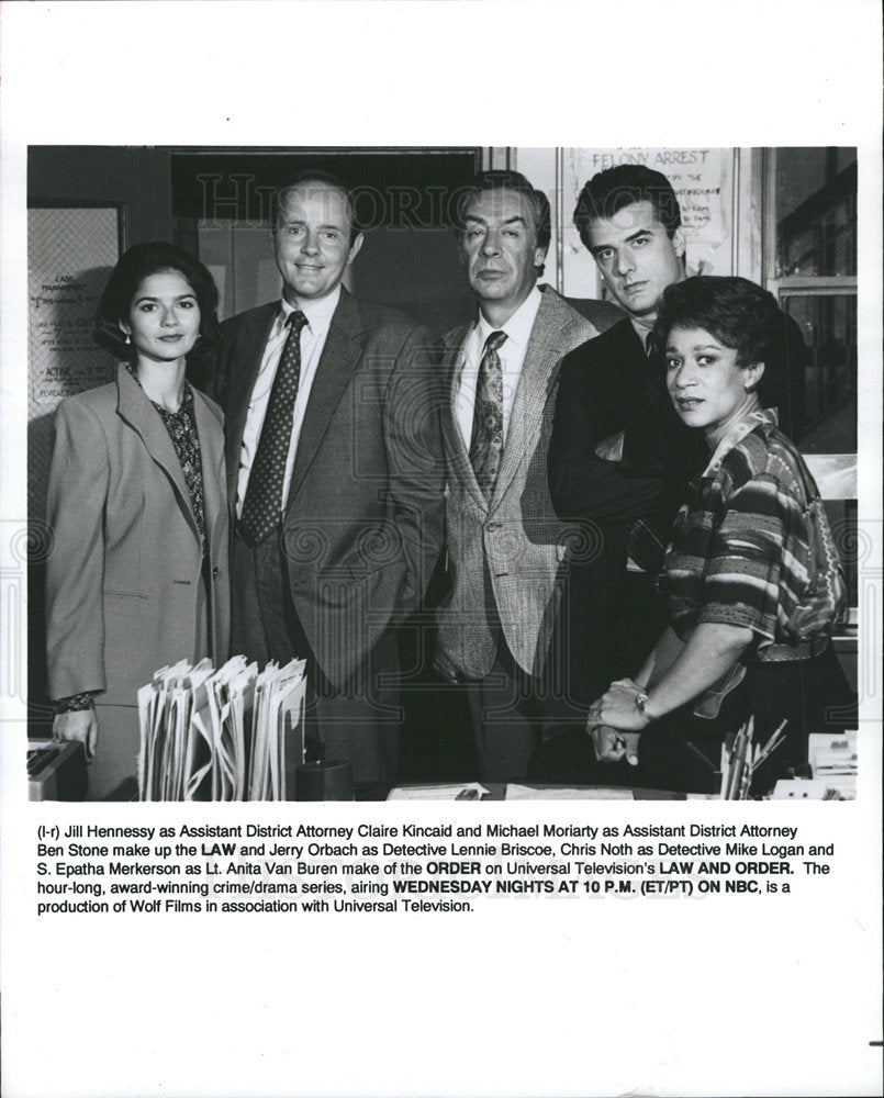 1994 LAW AND ORDER Legal drama television-Historic Images