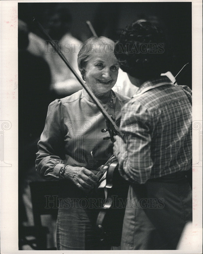 1988 Egenia Staszewski Detroit Symphony-Historic Images