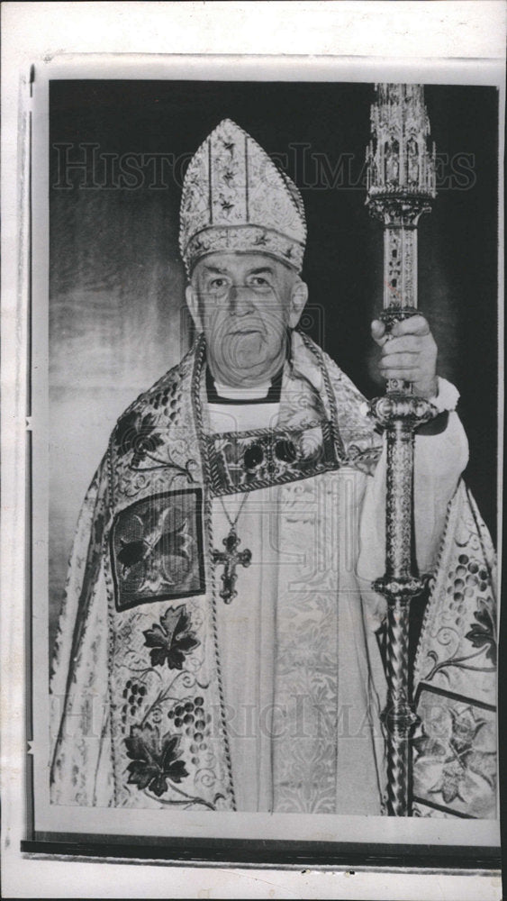 1960 Geoffrey Fisher Archbishop Canterbury-Historic Images