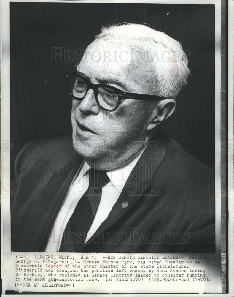 1970 Senator George S. Fitzgerald-Historic Images