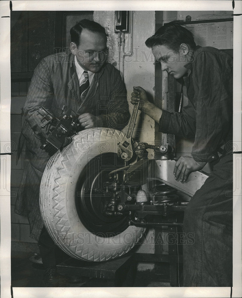 1947 Detroit Wilbur Wright High School auto-Historic Images