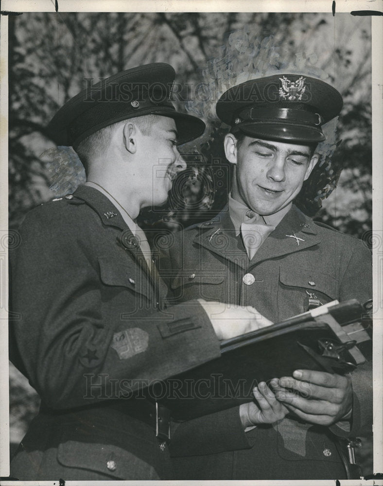 1945 Detroit School Western High ROTC-Historic Images