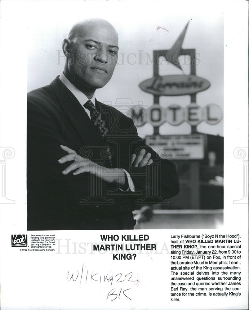 1995 Laurence Fishburne Who Killed Martin-Historic Images