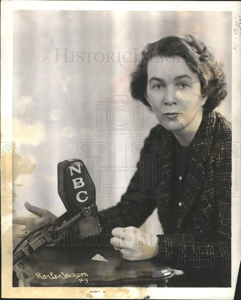 1937 Adela Rogers St. Johns, news, NBC-Historic Images