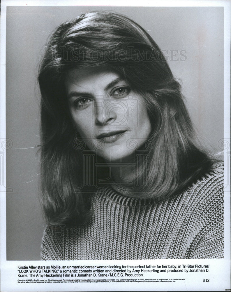 1991 KIRSTIE ALLEY American actress-Historic Images