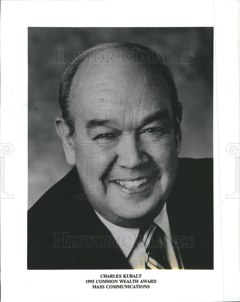 1995 Charles Kuralt Journalist-Historic Images