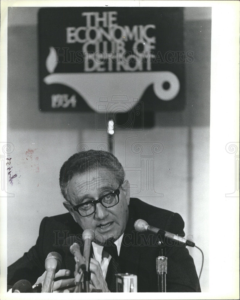 1985 Henry Kissinger Secretary of State-Historic Images