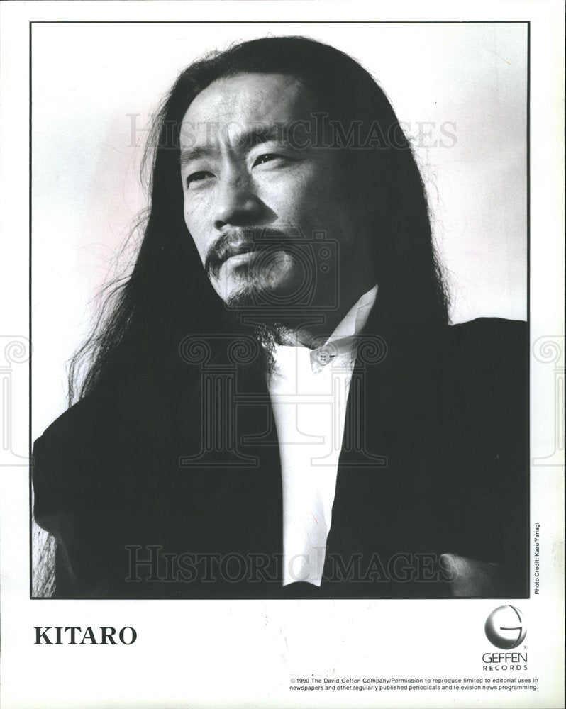 1994 Japanese composer KITARO-Historic Images