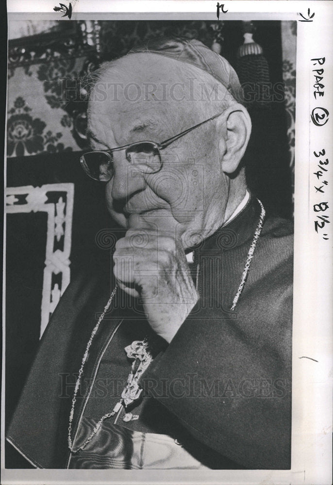 1958 Samuel Cardinal Stritch-Historic Images