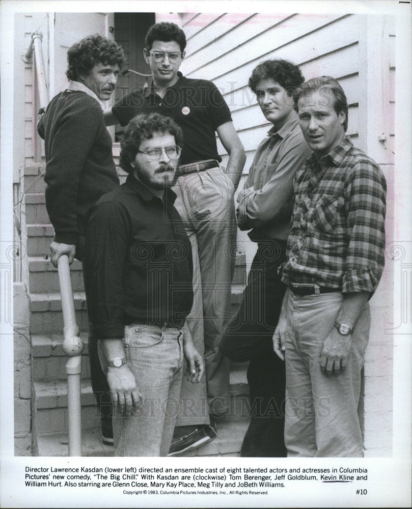 1983 Lawrence Kasdan, Tom Berenger-Historic Images