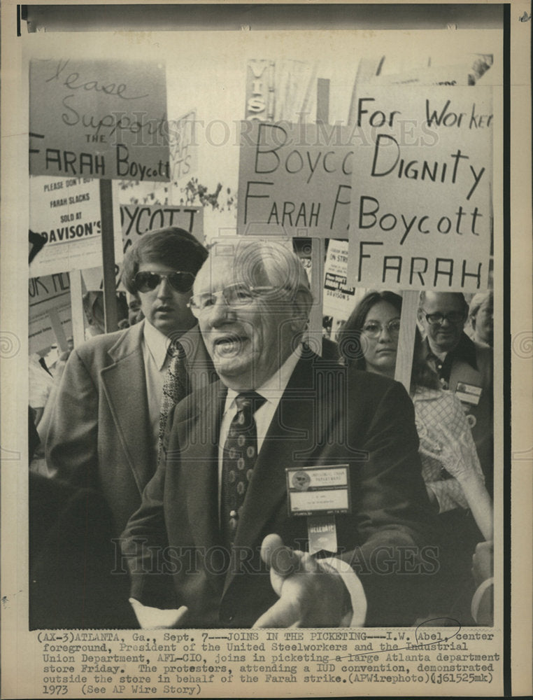 1973 IW Abel United Steelworkers-Historic Images