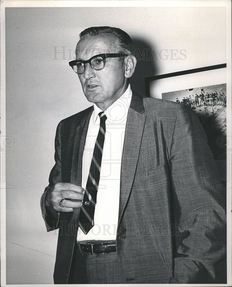 1965 Sidney Sid Abel Hockey Player Coach-Historic Images