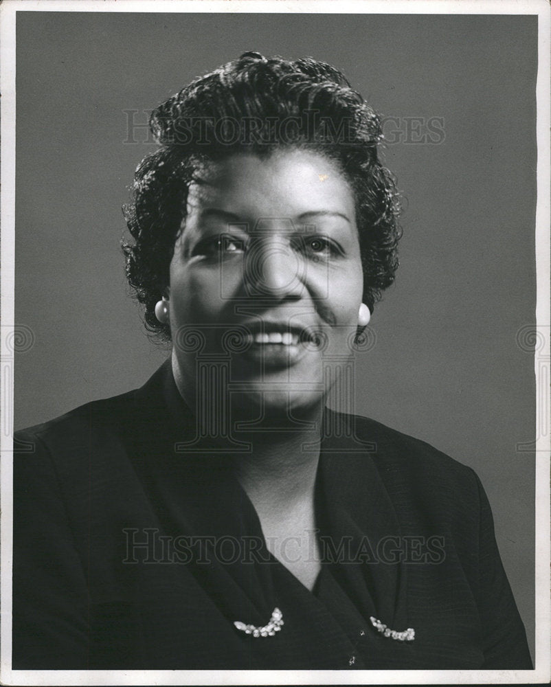 1959 Susie Strother WJLB Radio DJ Detroit-Historic Images