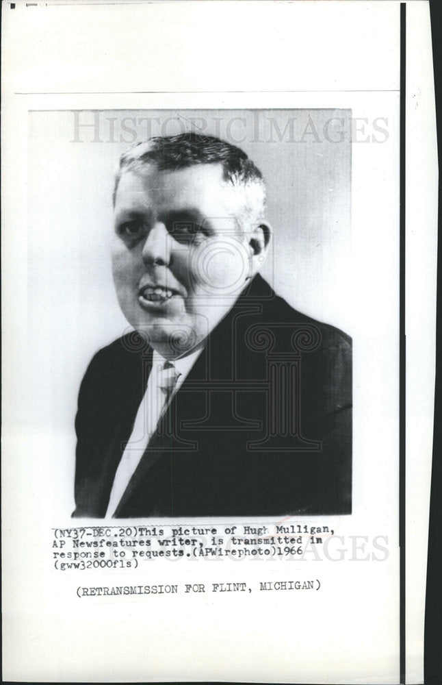 1969 Hugh Mulligan, AP News features writer-Historic Images