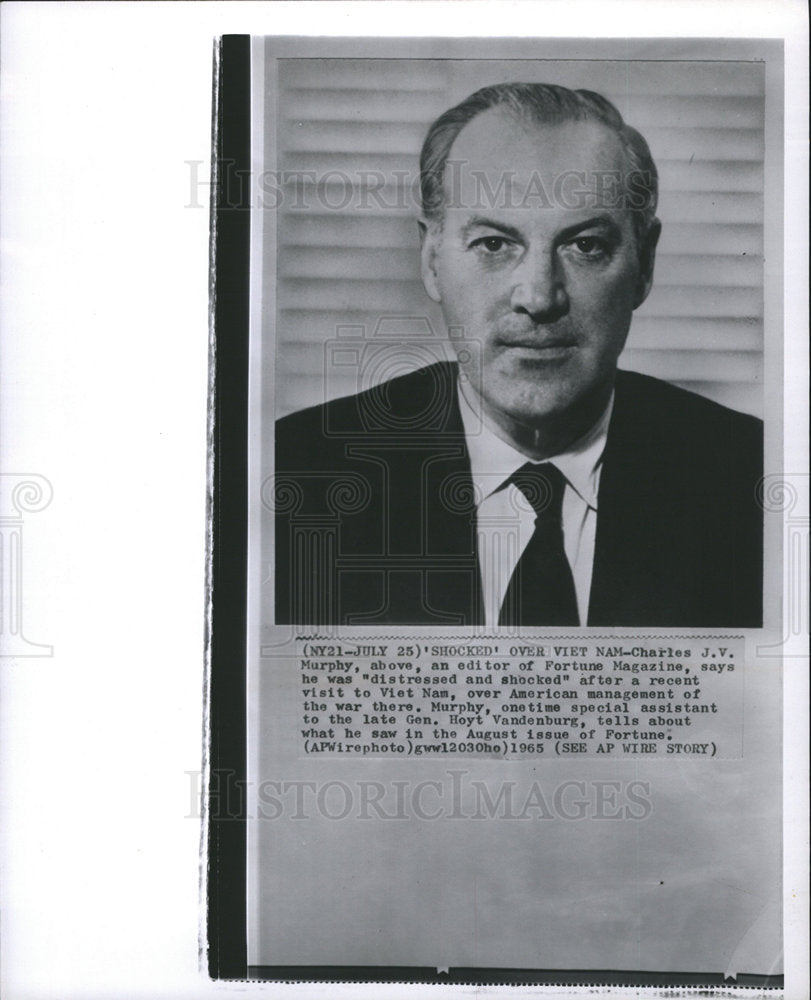 1965 Charles J.V. Murphy Fortune Editor-Historic Images