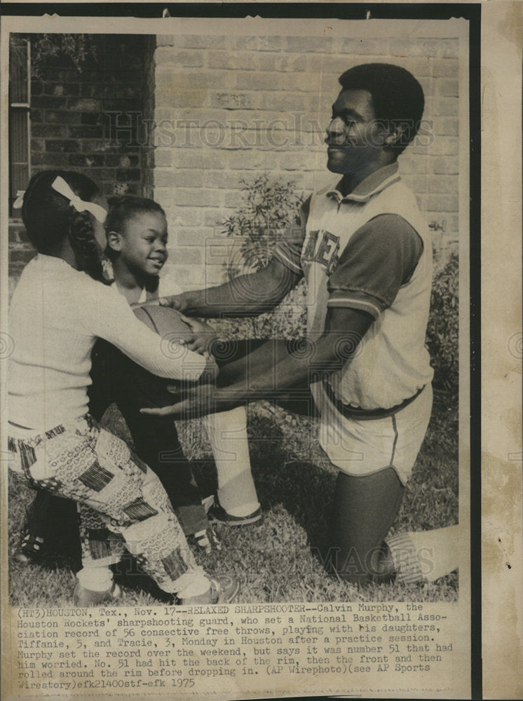 1975 Calvin Murphy Player Basketball-Historic Images