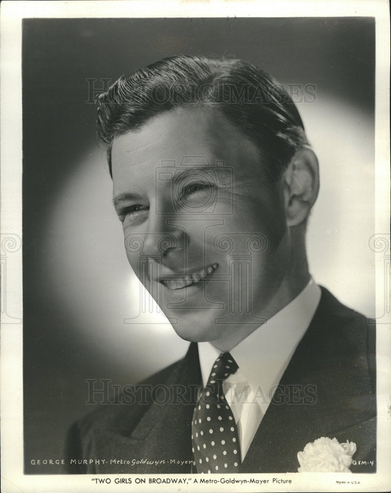 1940 George Murphy actor metro goldwyn-Historic Images