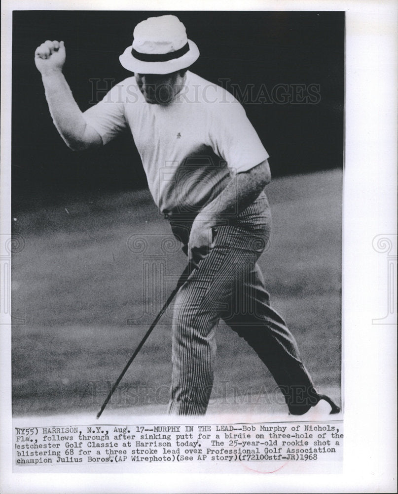 1968 Bob Murphy golf Westchester Classic-Historic Images