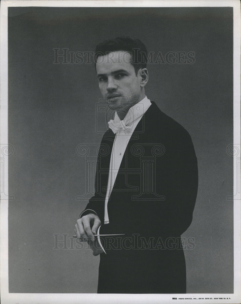 1966 Louis Lane Conductor Detroit Symphony-Historic Images