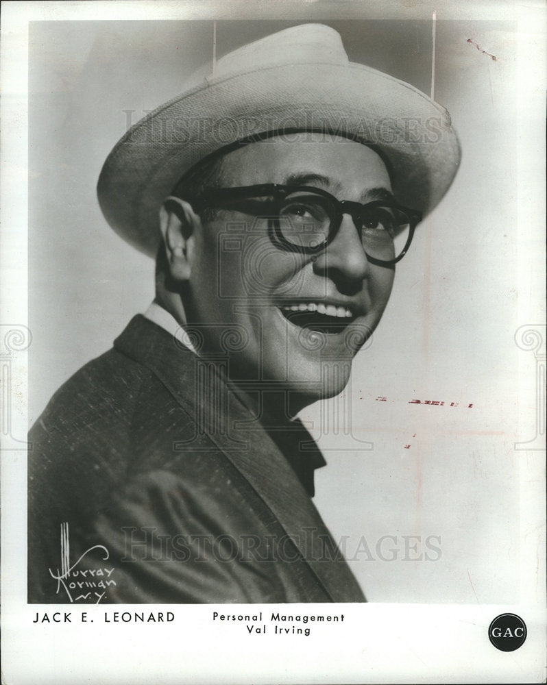 1966 JACK LEONARD American TV comedian-Historic Images