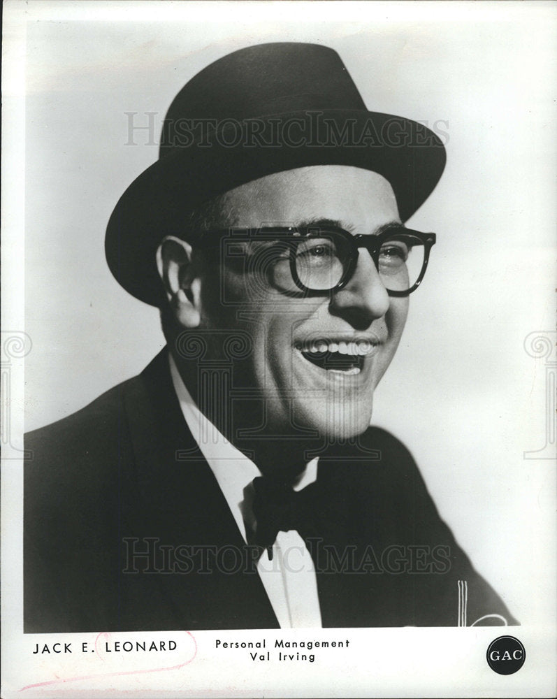 1968 jack leonard comedian-Historic Images