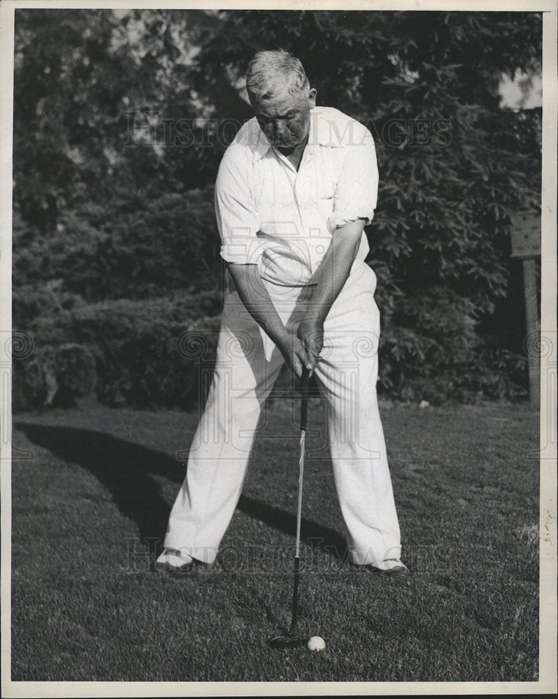 1936 Fred Lamb Golfer-Historic Images
