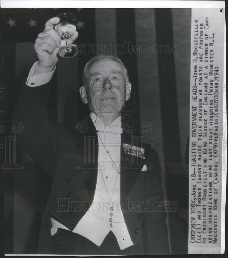 1941 john rockefeller founder SOC american-Historic Images