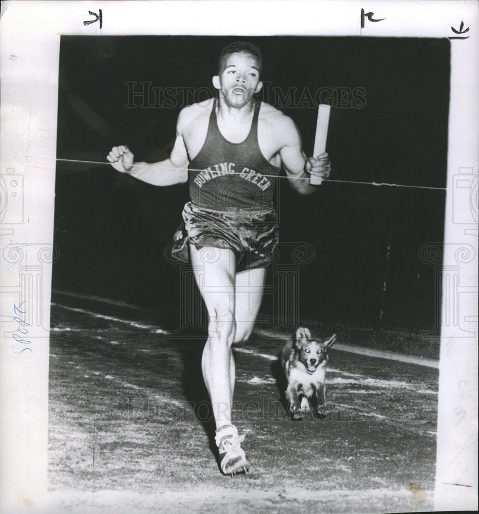 1956 Dog and Bowling Green Runner Relay-Historic Images