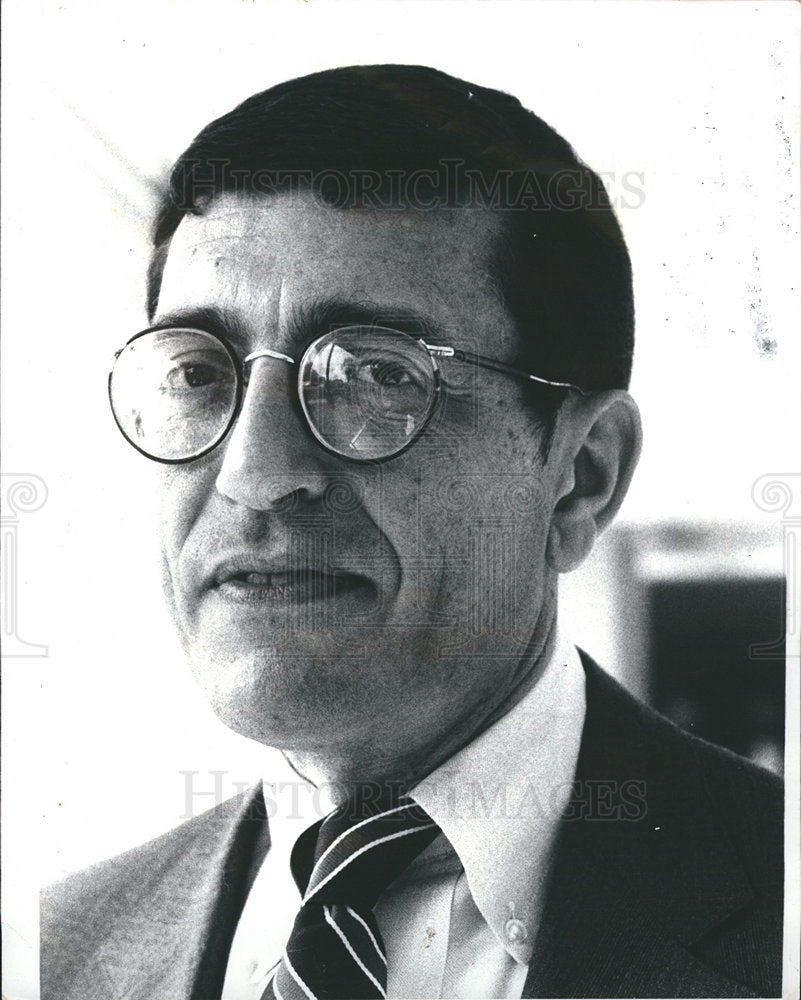 1982 David Adamany Wayne State University-Historic Images