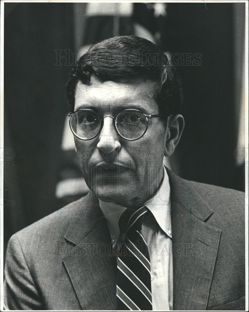 1983 David Adamany President Wayne State U-Historic Images