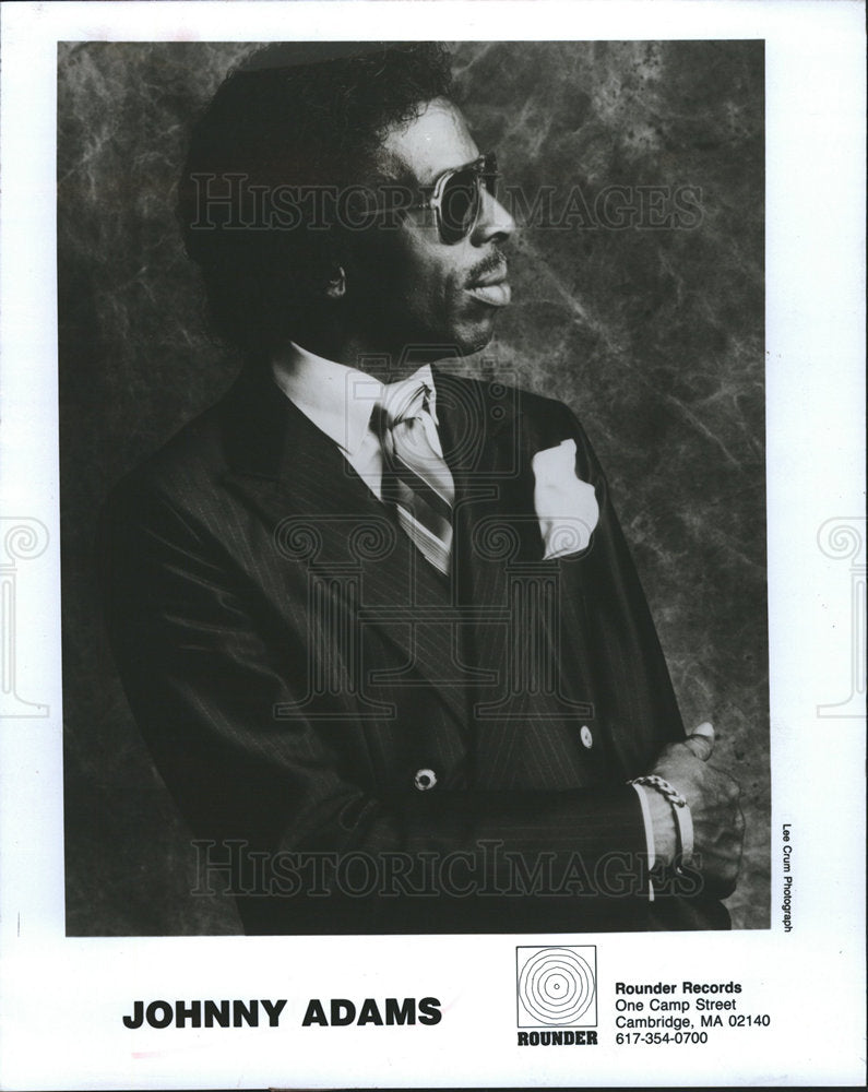 1990 Johnny Adams American gospel singer-Historic Images