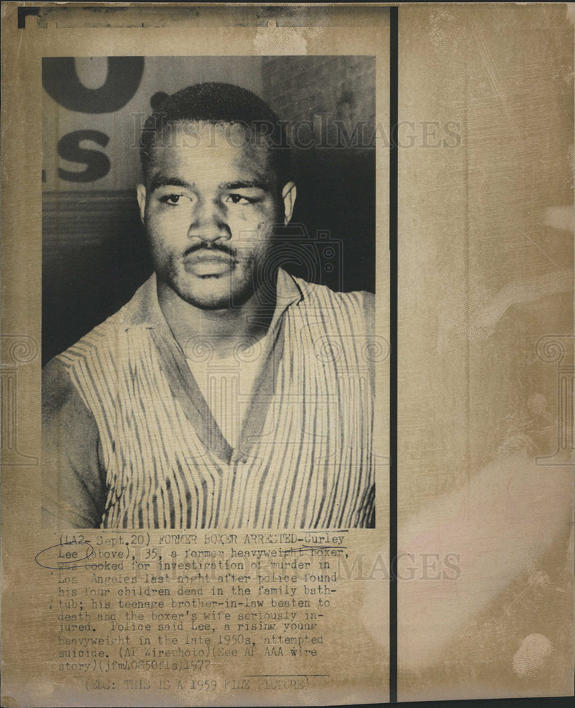 1972 Curley Lee heavyweight boxer murder-Historic Images