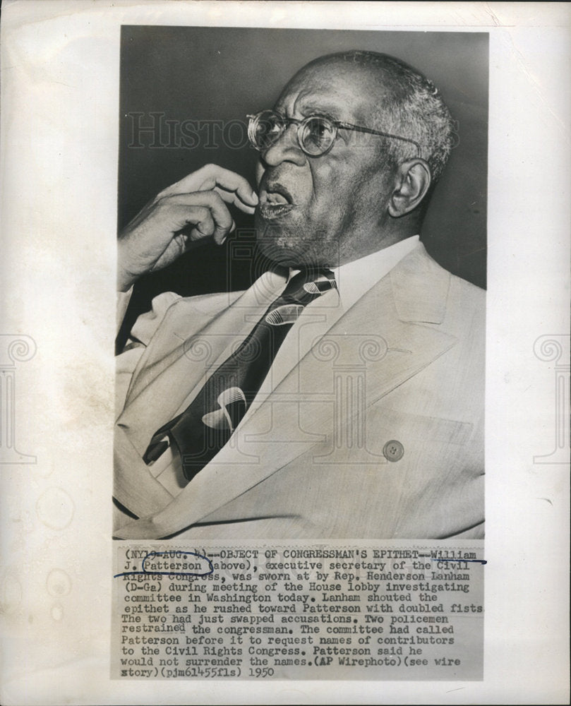 1950 William J. Patterson Henderson Lanham-Historic Images