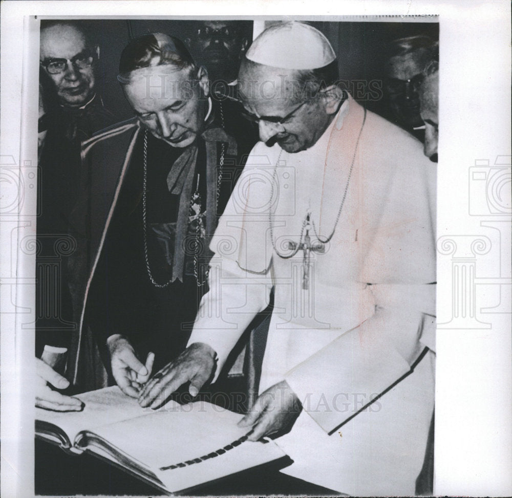 1968 Pope Paul VI Cardinal Wyszynski Rome-Historic Images