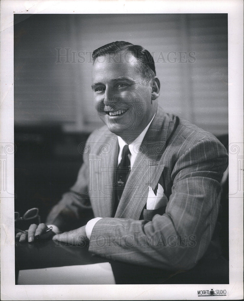 1957 John Ratt WJR Radio Detroit President-Historic Images