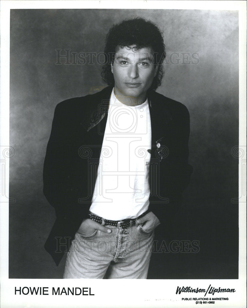 Howie Mandel Comedian Host Actor-Historic Images