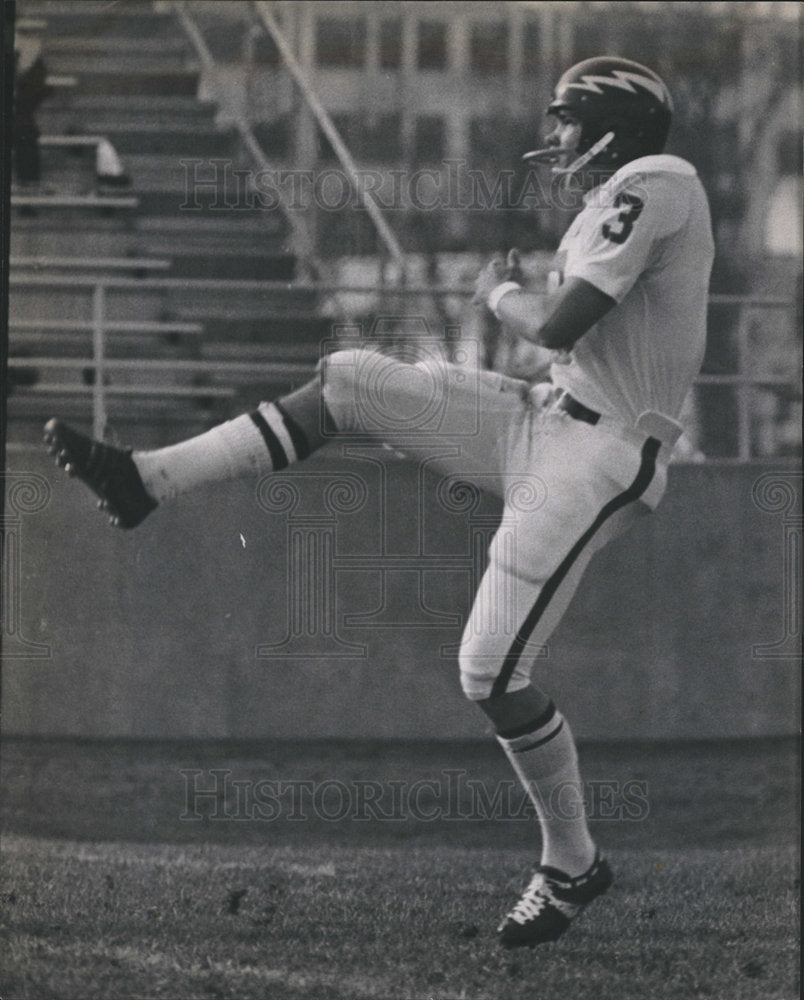 1970 Chet Marcol Hillsdale College Football-Historic Images