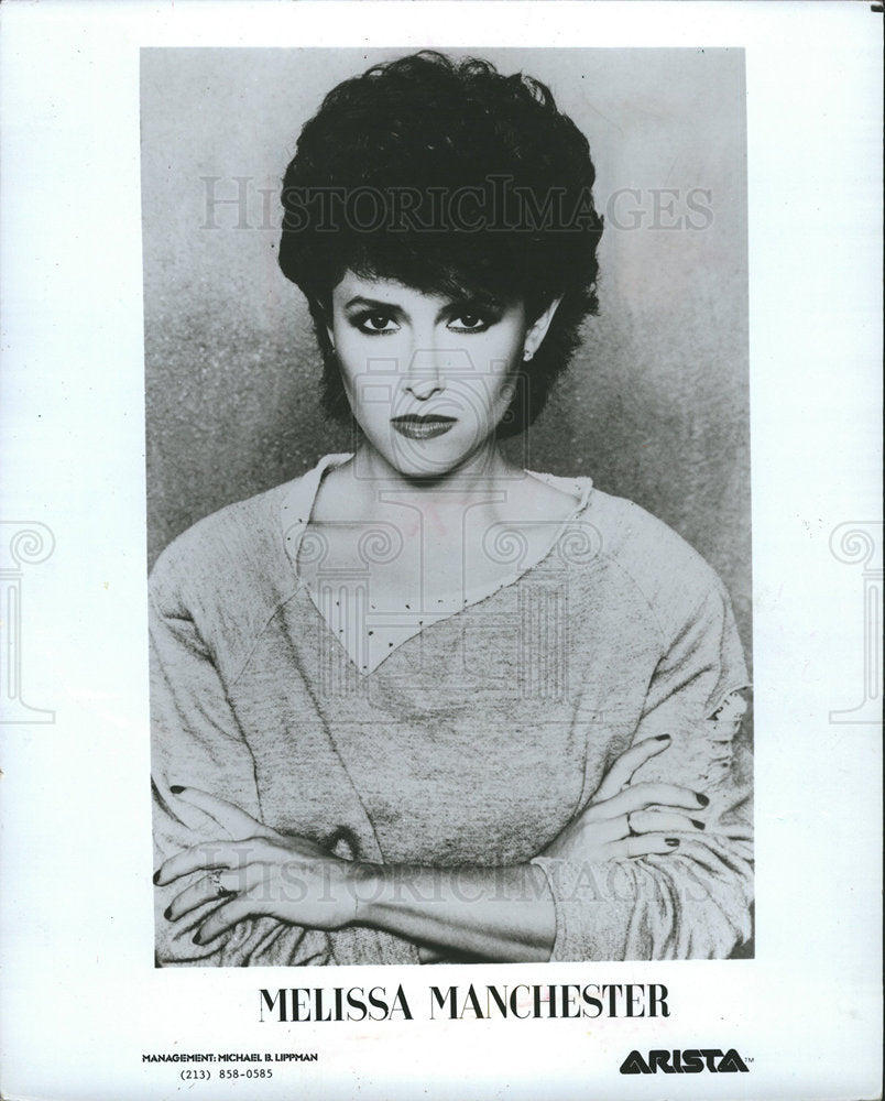 1983 Melissa Manchester American singer-Historic Images