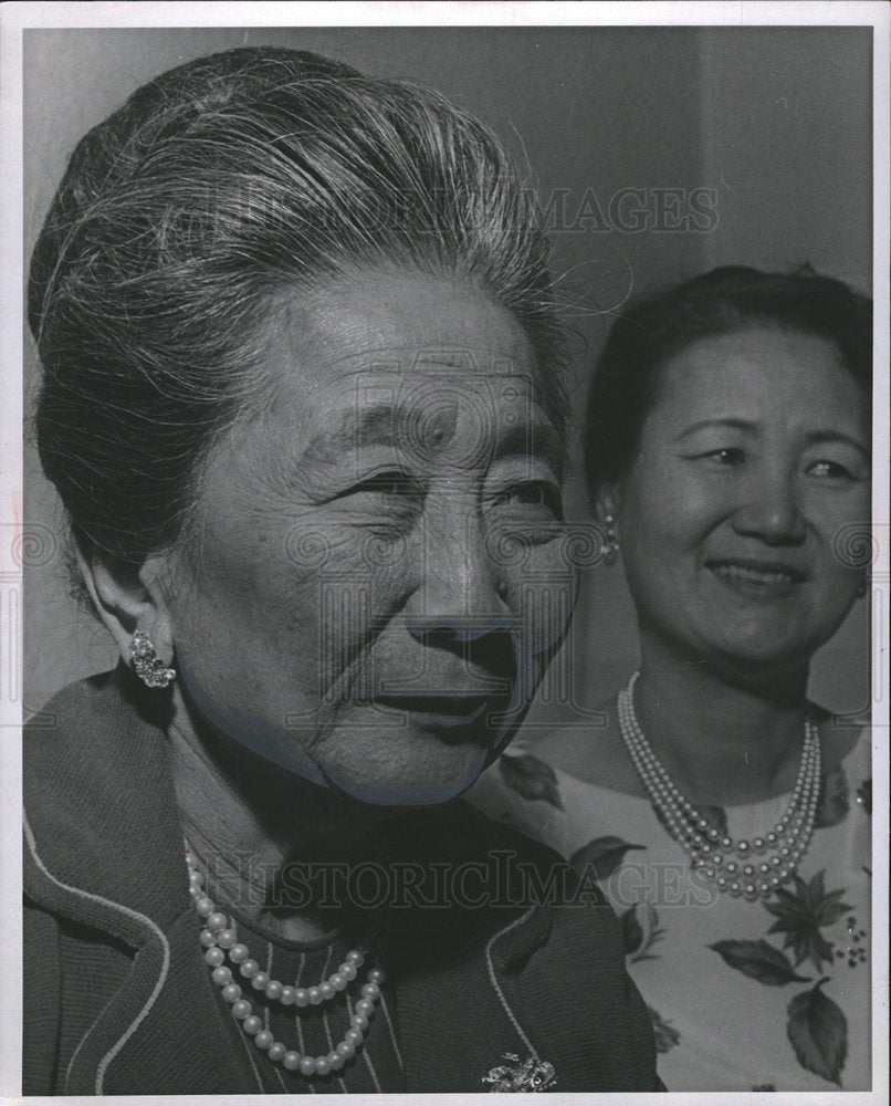 1966 Josefa Marcos hostess Mrs.Goquiolay-Historic Images