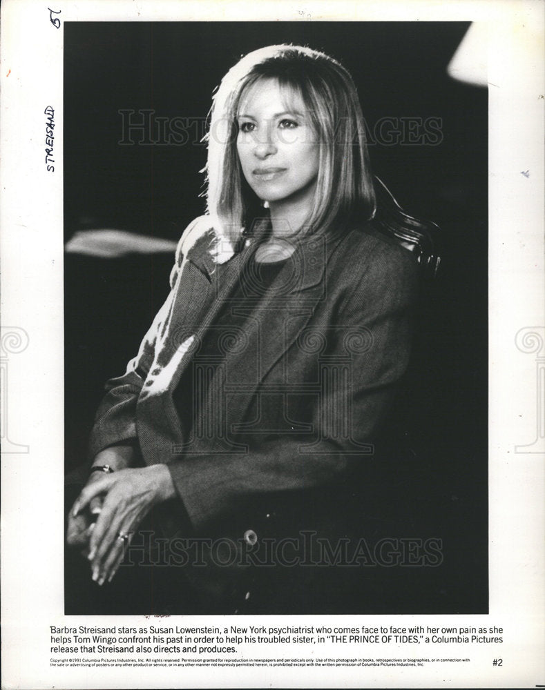 1991 Barbra Streisand The Prince of Tides-Historic Images