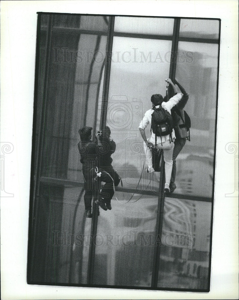 1986 Kenneth Rick Westin Hotel Climb-Historic Images