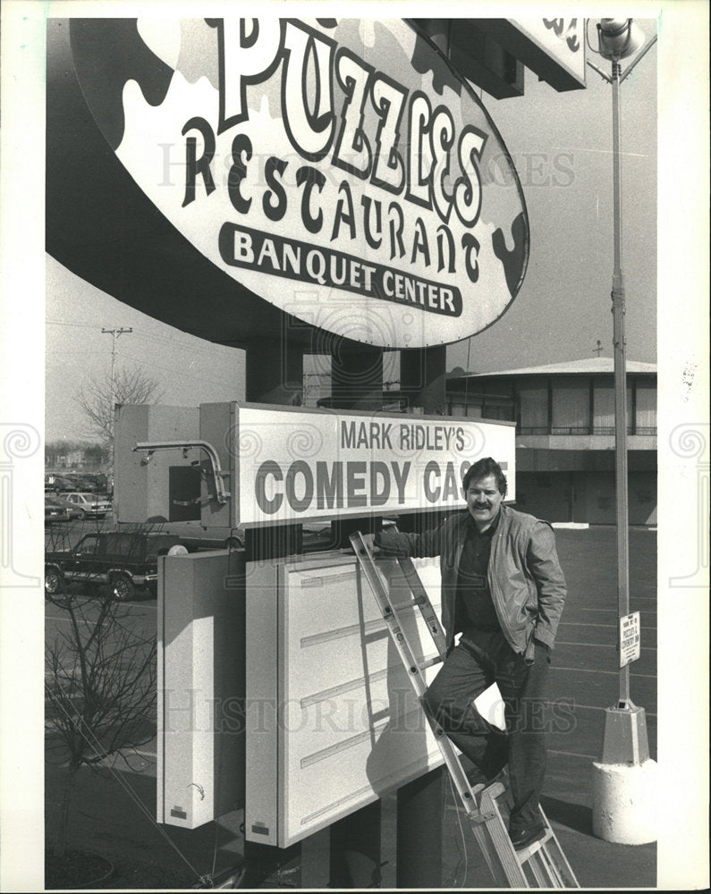 1988 Mark Ridley Puzzles Comedy Castle-Historic Images