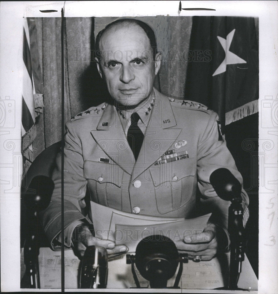 1951 US Army Gen. Matthew B. Ridgway-Historic Images